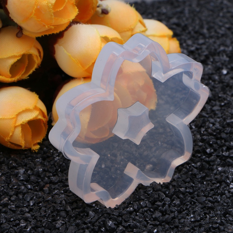 SIY  Resin Silicone Pendant Mold Sakura Ornaments Handmade Jewelry Making Tool