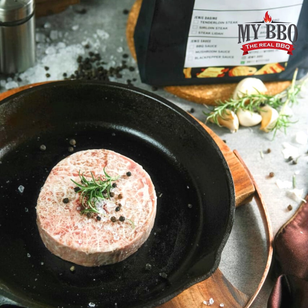 

TENDERLOIN STEAK DAGING SAPI FROZEN by MY BBQ