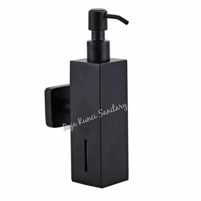 Tempat Sabun Cair Shampoo Kaca/Soap Dispenser Sabun Shampo Kaca