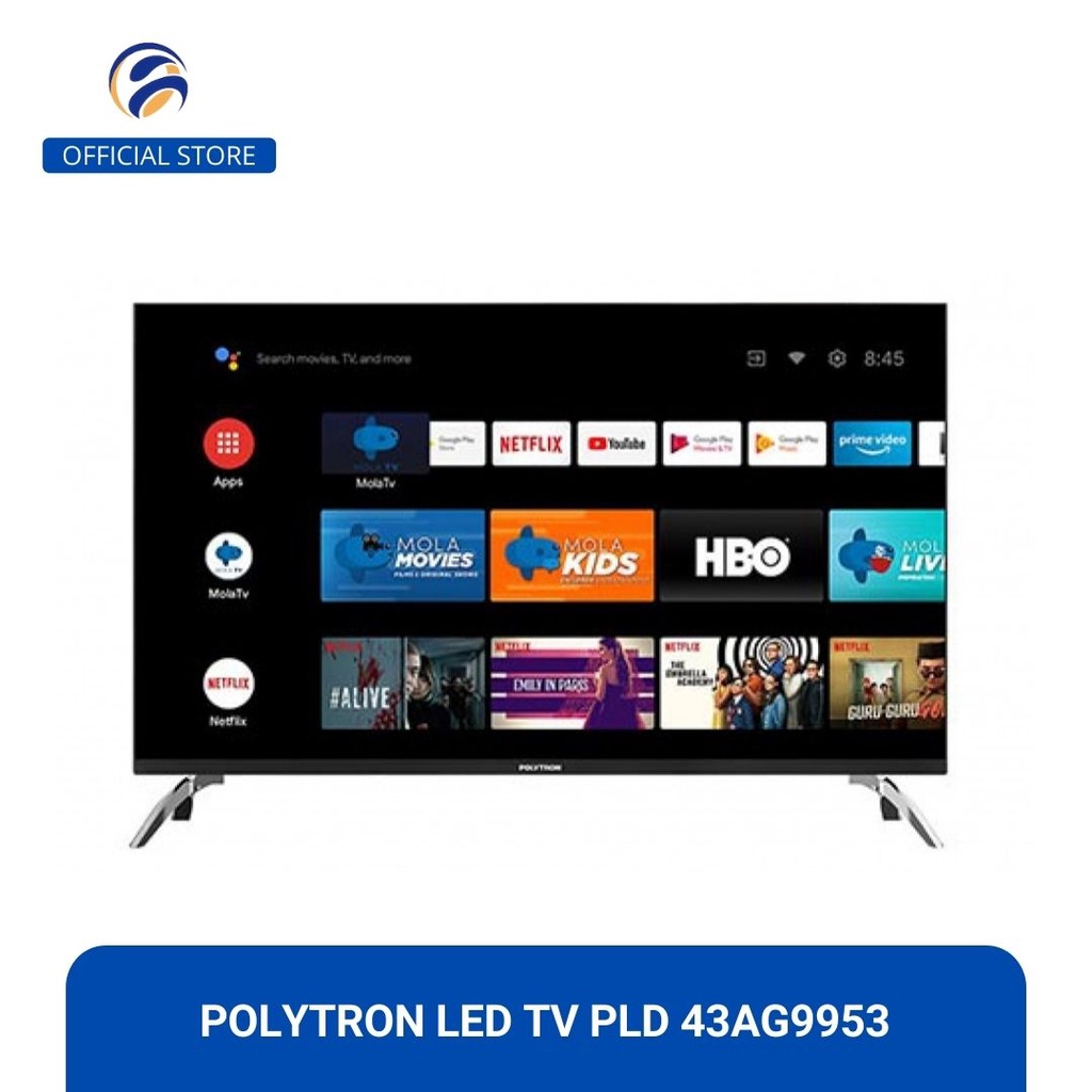 Polytron PLD-43AG9953 Smart Tv Led 43 Inch