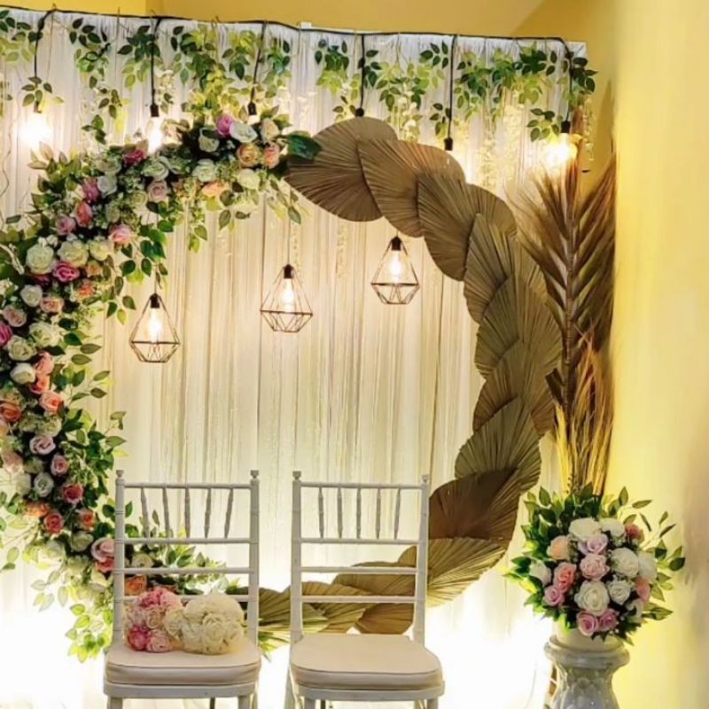 Dekorasi lamaran / akad nikah
