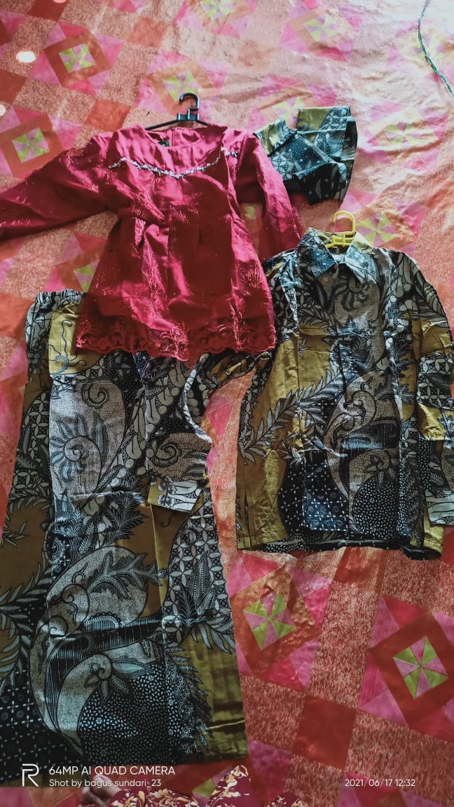 Shopashop Solo Batik Couple Glenca Payet Free Selendang