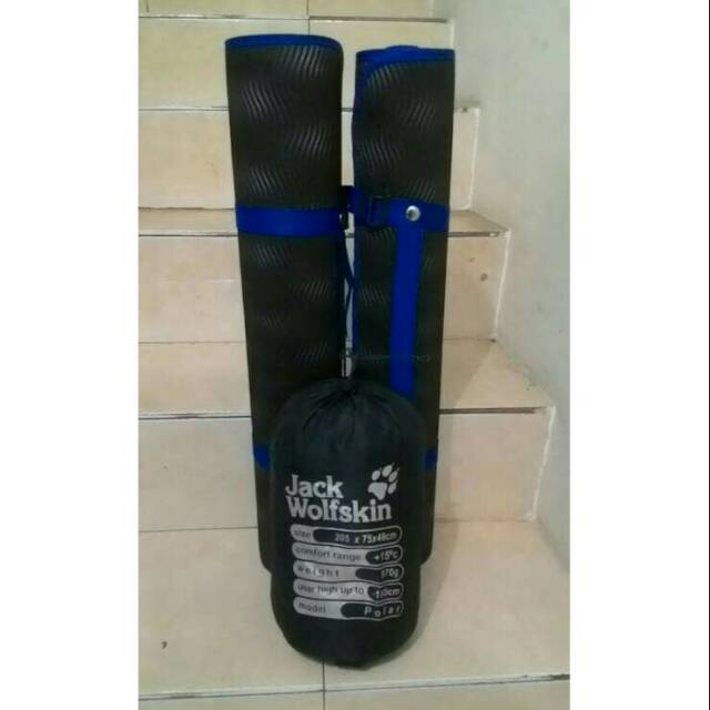 Sleeping Bag Polar dan Matras Camping 3mm