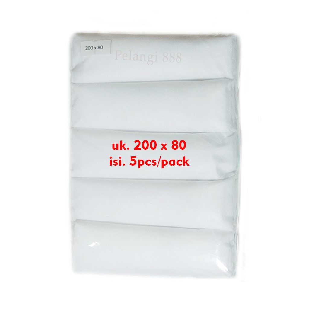 Disposable Bed Sheet Sprei Sekali Pakai Alas Ranjang Facial Massage Salon | Disposable Bed Sheet Karet White | Alas Kasur | Sprei