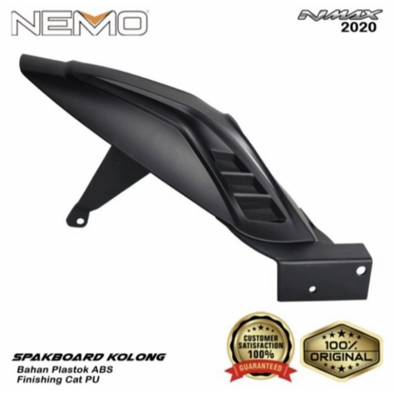 spakbor kolong Yamaha nmax new Nemo hitam doff - Charmoto