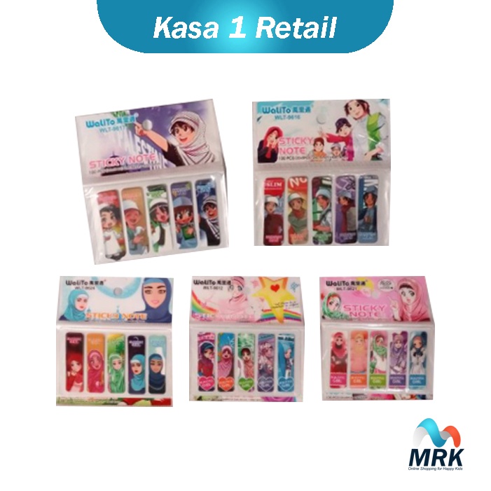 

Pembatas Buku Magnet Hijab Anak Perempuan isi 6 Pcs