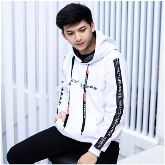 Deas Hoodie || Of  White Hoodie || ENSOM HOODIE #DW