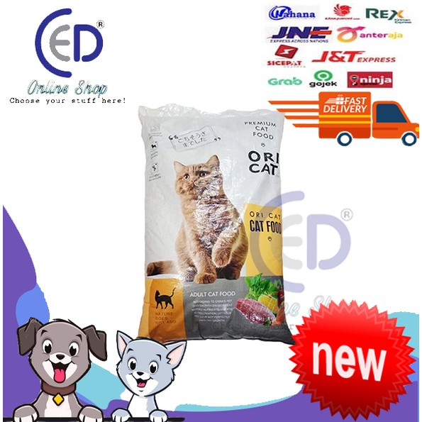 Makanan kucing Ori cat fresh pack kitten dan adult 800gr