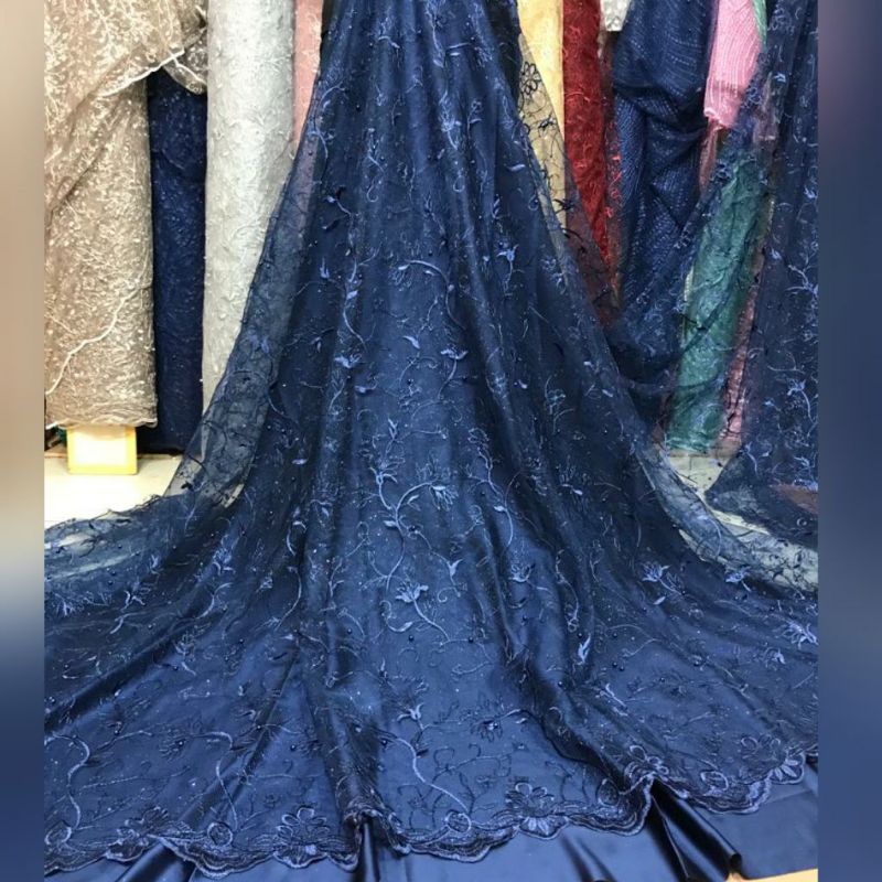 Murah ...kain bahan tile akar daun mutiara/kain bahan brukat kebaya