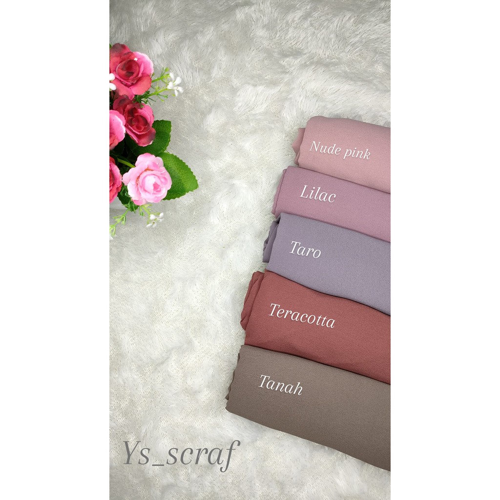 PASHMINA SQUARE ORIGINAL ( ANTI TEMBEM ) / PASHMINA SEGITIGA-7