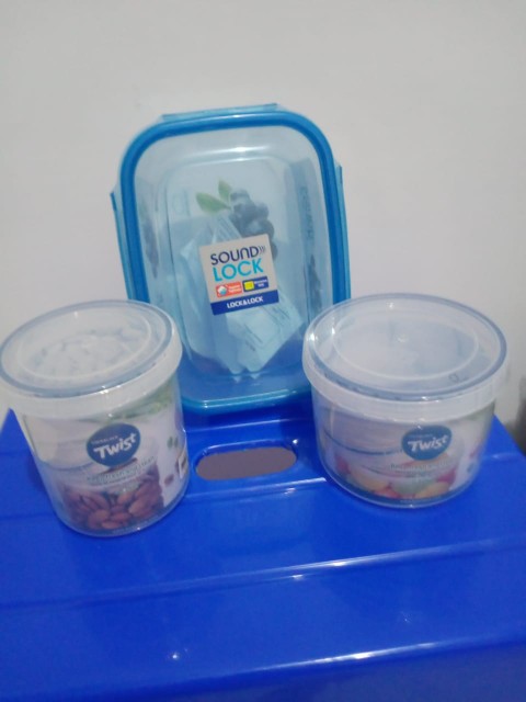 Lls 131 Round Food Container 640ml Lock&lock