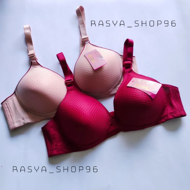 Bra Wanita BH Wanita Busa tanpa Kawat Jumbo kait 3 ELOISE