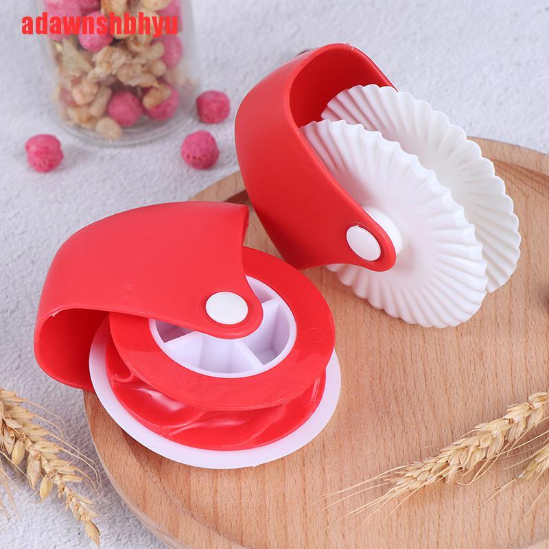 Alat Roller Pembuat Mie Spaghetti Pizza Pastry Model Lattice Wheel Diy