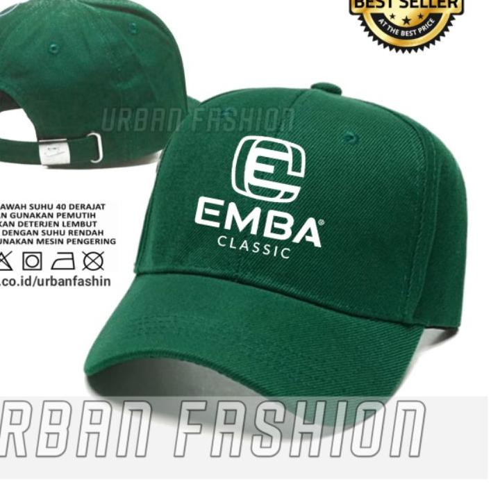Special - Topi Baseball EMBA CLASSIC / Topi Polo Cap EMBA Pria Wanita ,,