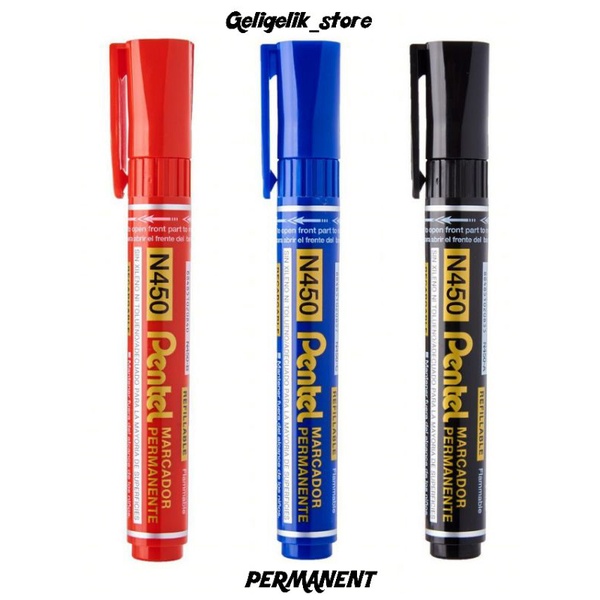 

PENTEL SPIDOL PERMANENT N450 / MARKER / PERMANENT MARKER