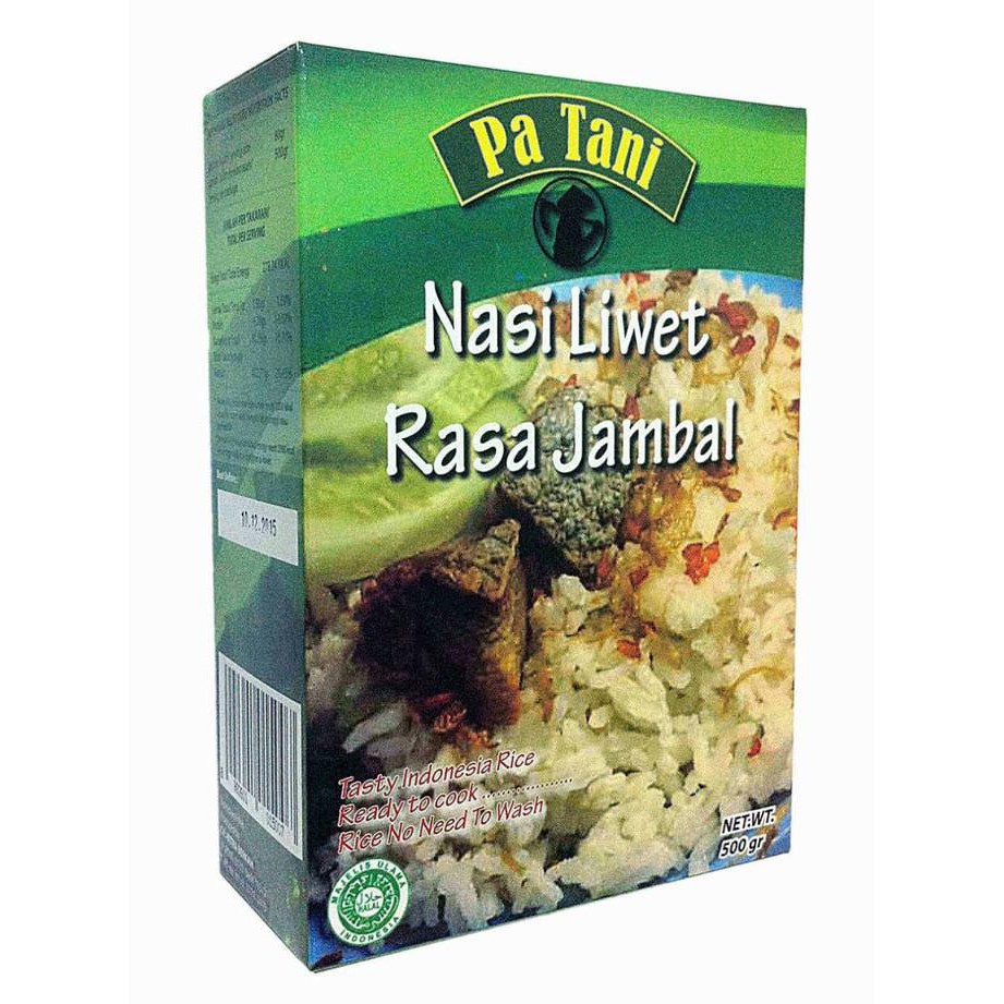 

Nasi Instan Instant Makanan Cepat Rasa Liwet Jambal 500 Gr 5 - 8 Porsi Efgad774 Dijamin