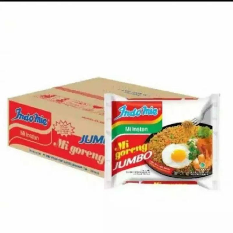 

Mie Instan Indomie Goreng Jumbo Dus @24 Bungkus