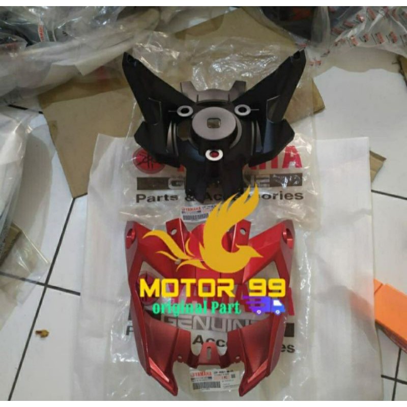 Batok depan belakang set Vixion nva 2015-2016 merah ori ygp