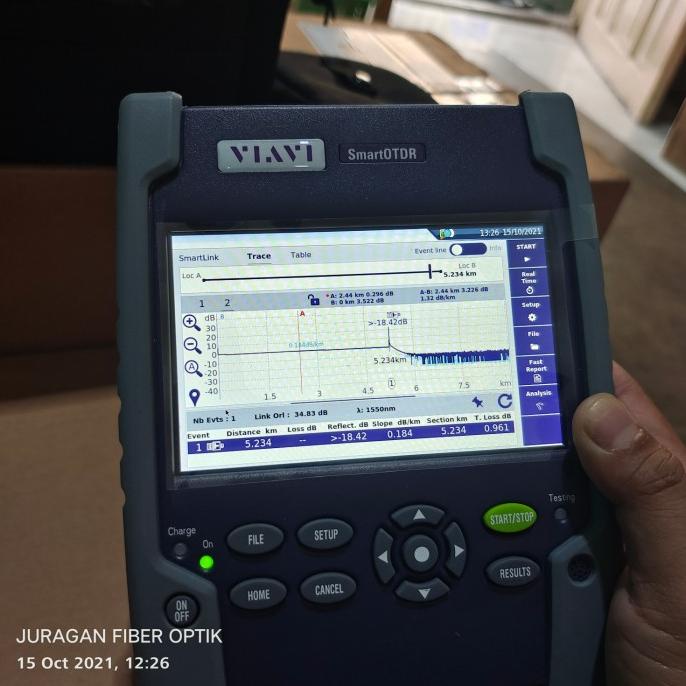 Otdr Viavi 100As 30Db 2 Lamda