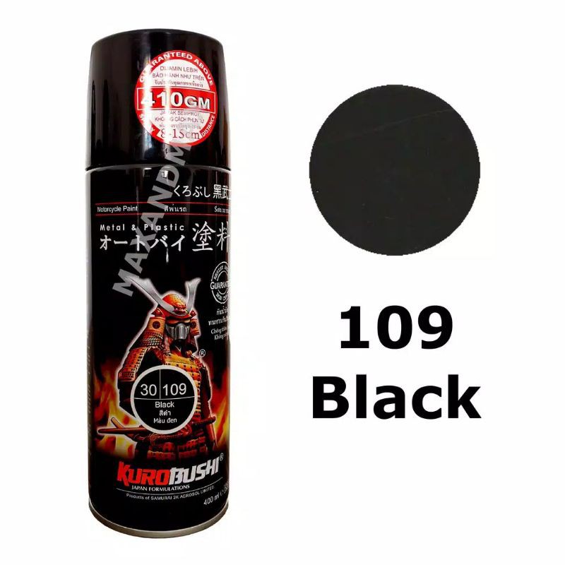 Pilox samurai Black 109