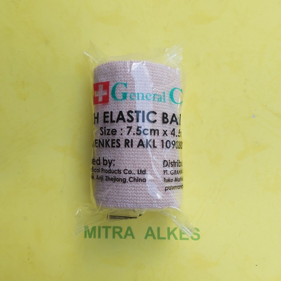 Verban Elastis 3in 3 in. Elastic Bandage 3inci 3 inci. Perban Patah Tulang 3 inch 3 '' GC