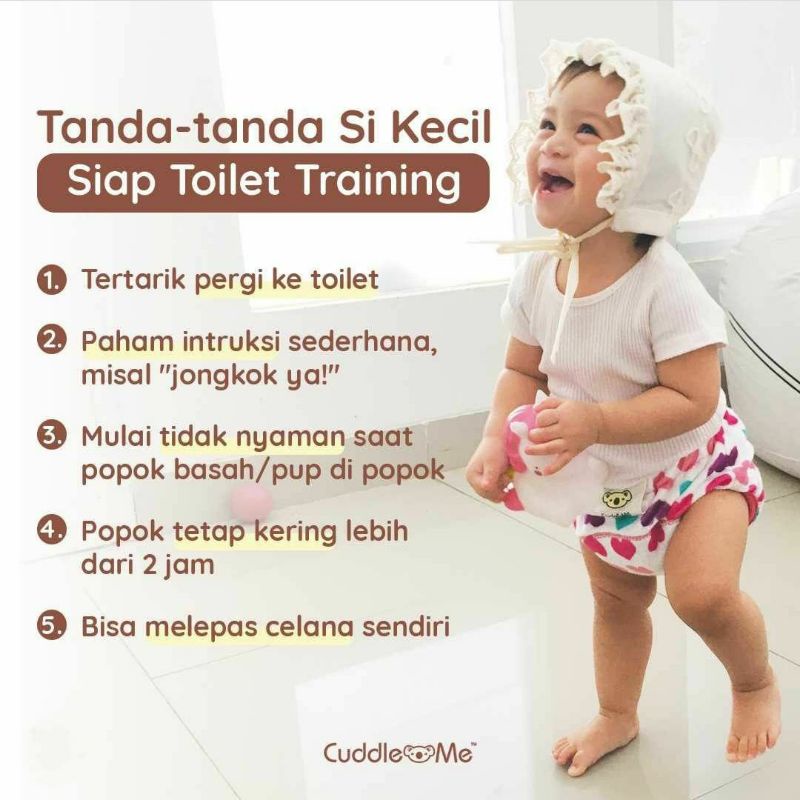 [PROMO] Adjustable Training Pants ATP CuddleMe Celana Tatur Anak Celana Toilet Training CuddleMe