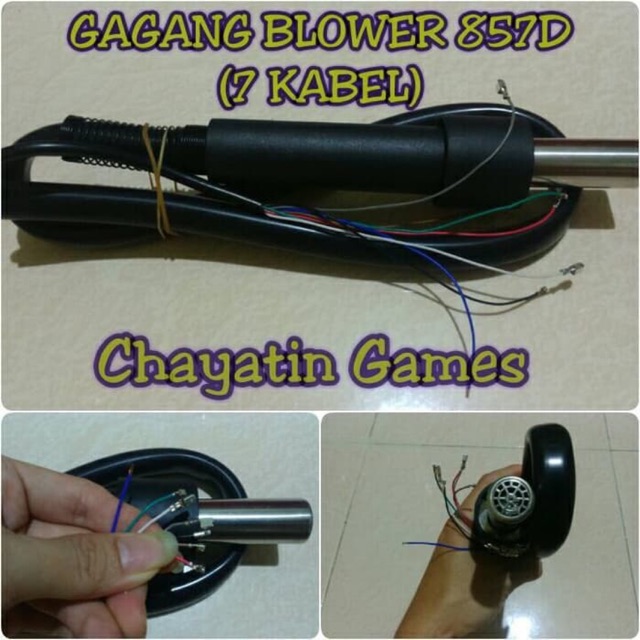 GAGANG BLOWER 857D DIGITAL ORI PABRIK (7 KABEL)