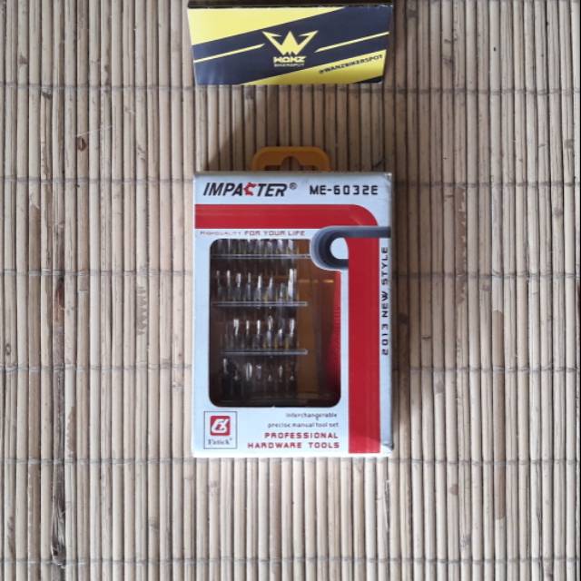 Obeng Set 32 in 1 / Obeng Set Lengkap