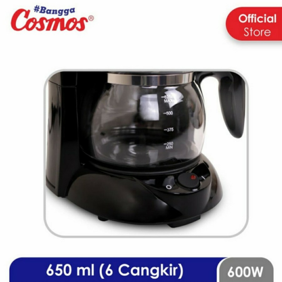 COSMOS Cofee maker 650 ml CCM 307 N - Garansi Resmi 1 Tahun