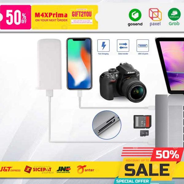 Murah Converter Adapter Dongle Usb Type C Macbook Pro Air M1 20 18 19 20 21 Sale