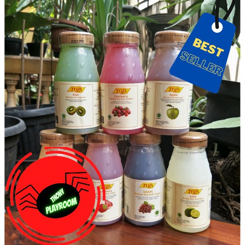 Jus TOZA 250ML - 250 ml TOZA Juice All Variant Banyak Rasa