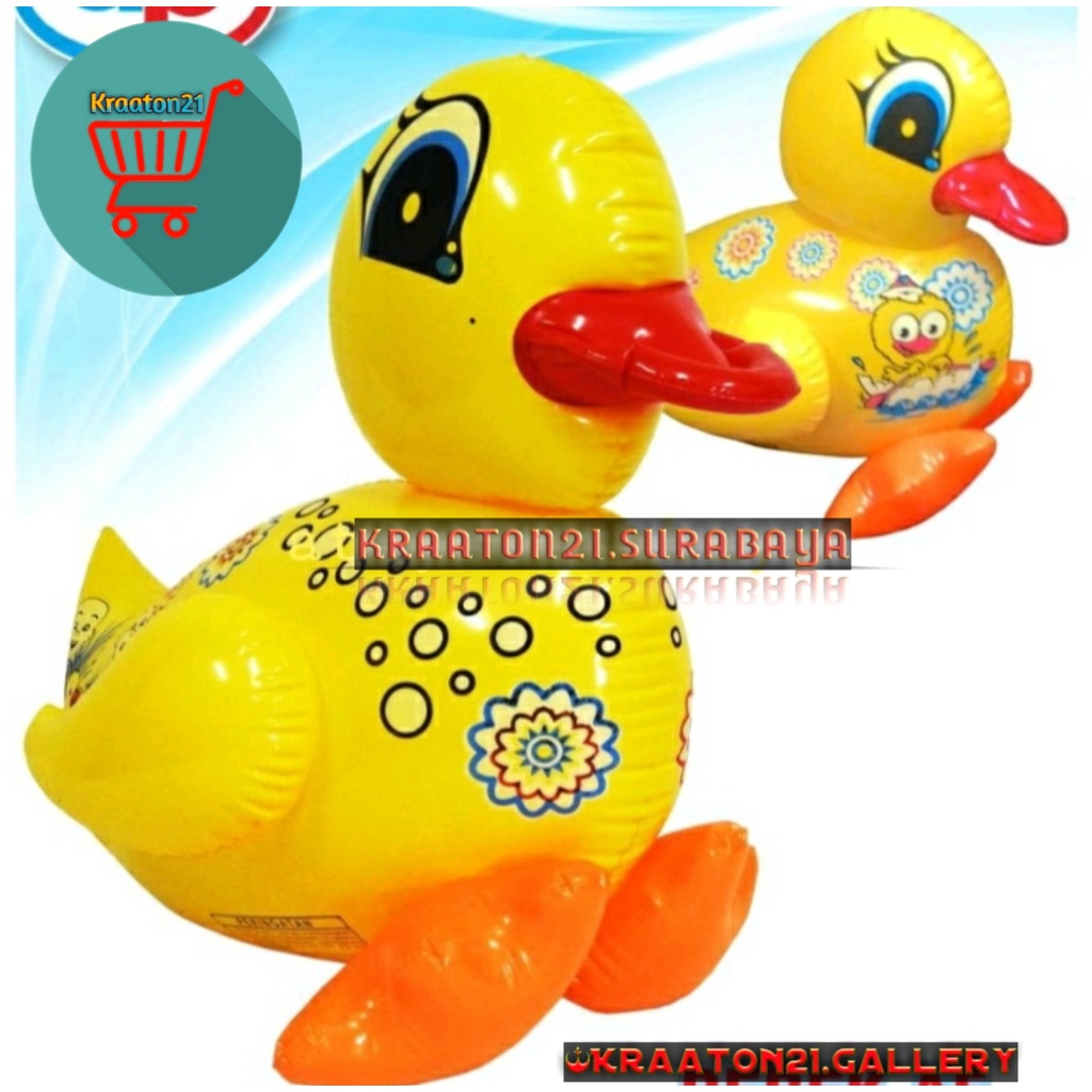Balon Tiupan  Bebek / Balon tiupan Terbang Bebek/ Balon Bebek