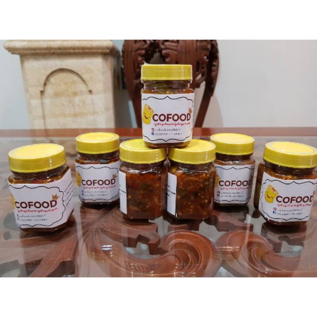 

SAMBAL COFOOD CUMI CABE PETE PEDES -/+ 250gr