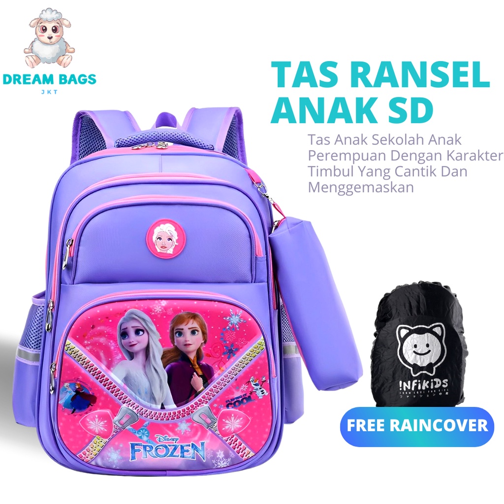 TAS SEKOLAH ANAK PEREMPUAN IMPORT DB-638 RANSEL ANAK