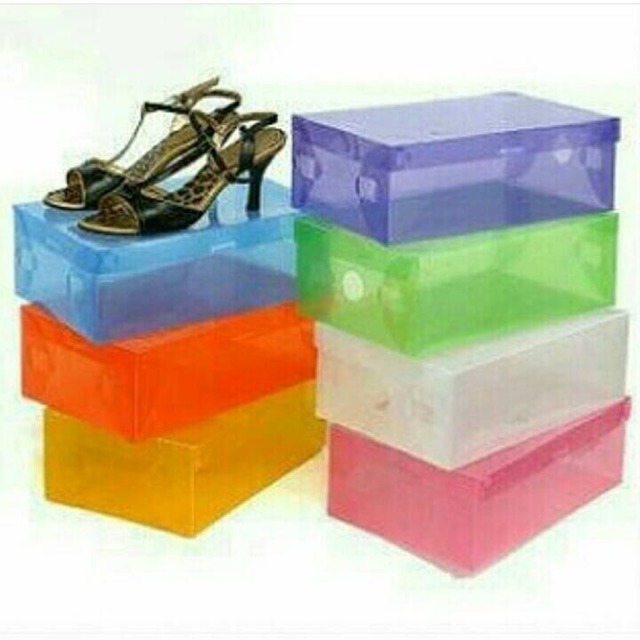 Box Sepatu Transparan