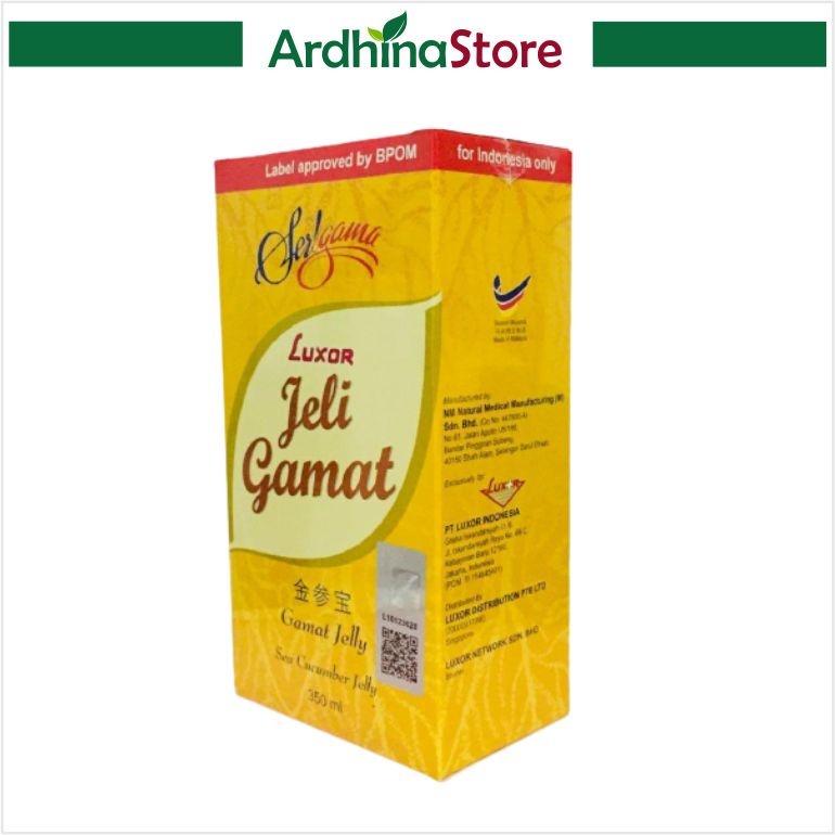 LUXOR JELLY GAMAT / JELI Gamat LUXOR ( Sea Cucumber ) ORIGINAL