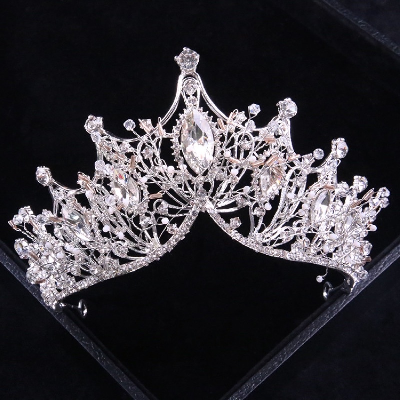 Wedding Mahkota【104】crown headpiece bridal aksesoris pengantin hijab wanita hiasan rambut