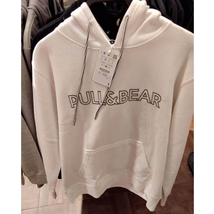 hoodie pull and bear kuning