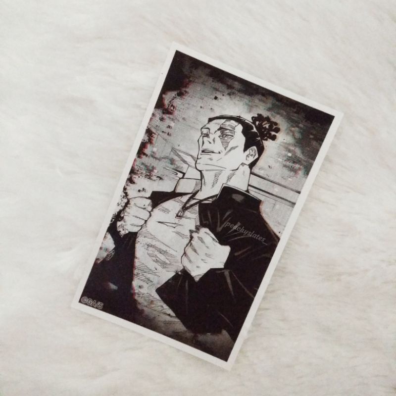 [READY STOCK] POSTCARD AOI TODO BENEFIT MANGA KOMIK JJK JUJUTSU KAISEN VOL 19