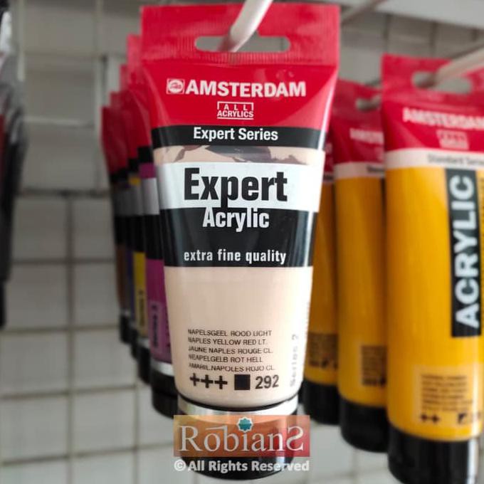 

{{BAYAR DI TEMPAT}} Cat Amsterdam - Expert Series 2 - Naples Yellow Red 292 Uk. 75 ml TERBAIK [Kode