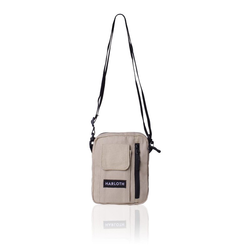 HARLOTH - Raven Series Slingbag / Tas Selempang Kecil - Cream