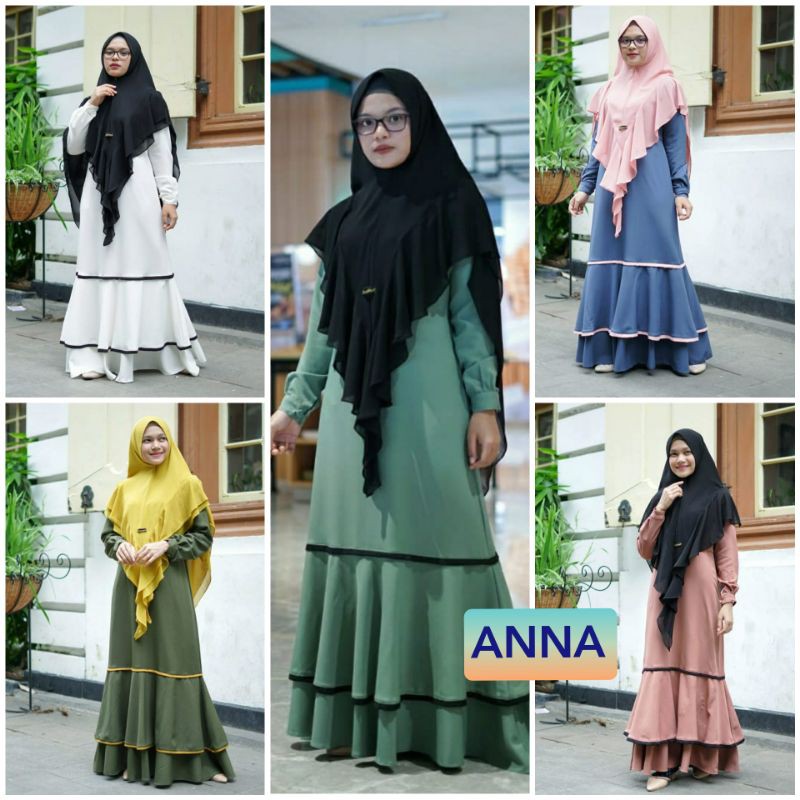 GAMIS ANNA ORI SEKARARUM FASHION