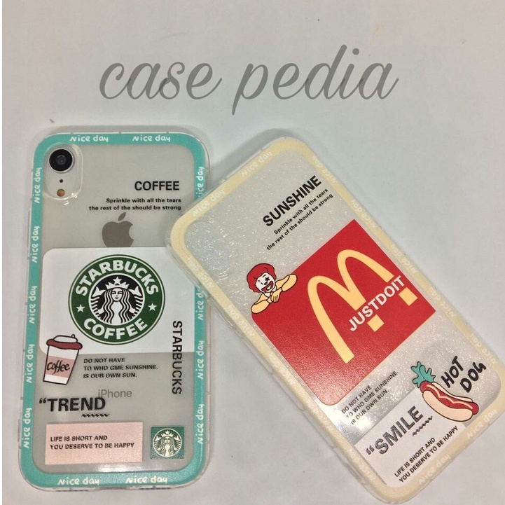 Case Casing Samsung M11 M21 M31 M51 M21S M30S M32 Prime A10 A20 A30 A50 A10S A20S A02S A03S M10 M10S M32 Silikon Casing MCD &amp; Starbucks