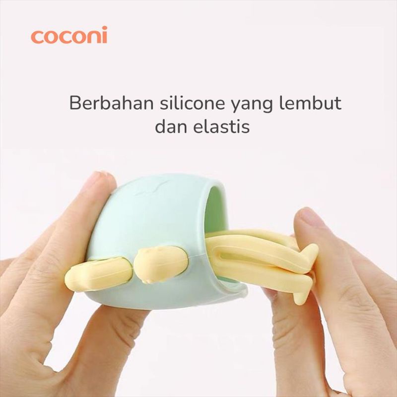 Coconi Bracelet Crab Teether / Gigitan Gelang Bayi Kepiting