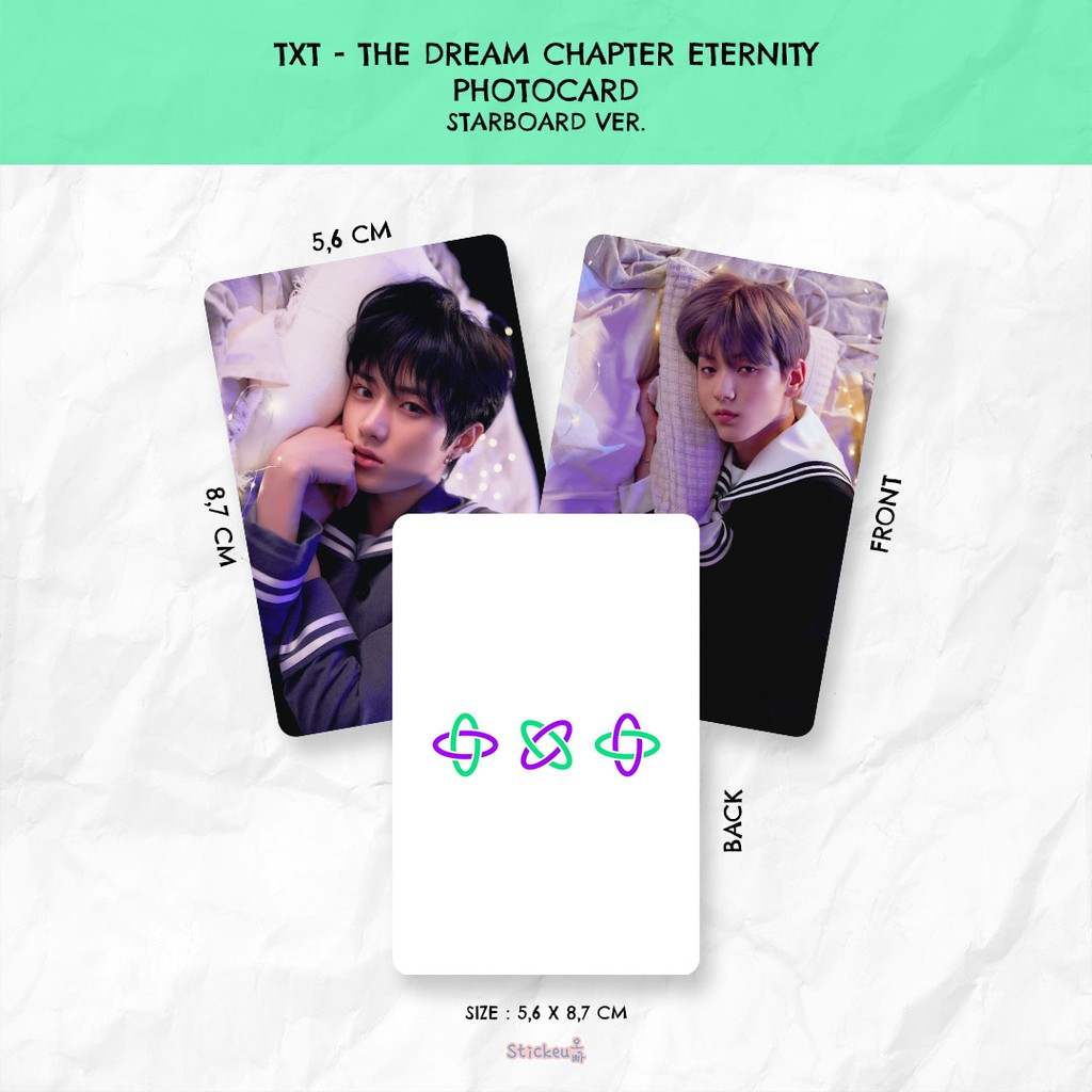 Photocard TXT The Dream Chapter Eternity (Starboard Ver.)