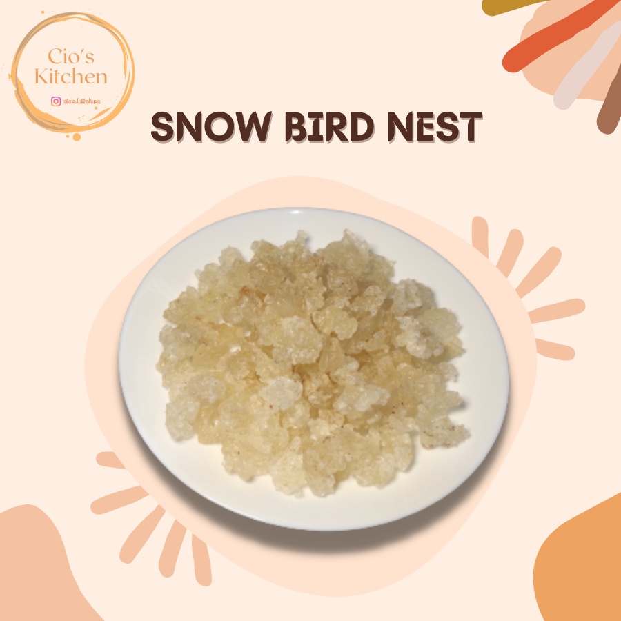 

PREMIUM SNOW BIRD NEST(XUE YUEN)-25GRAM