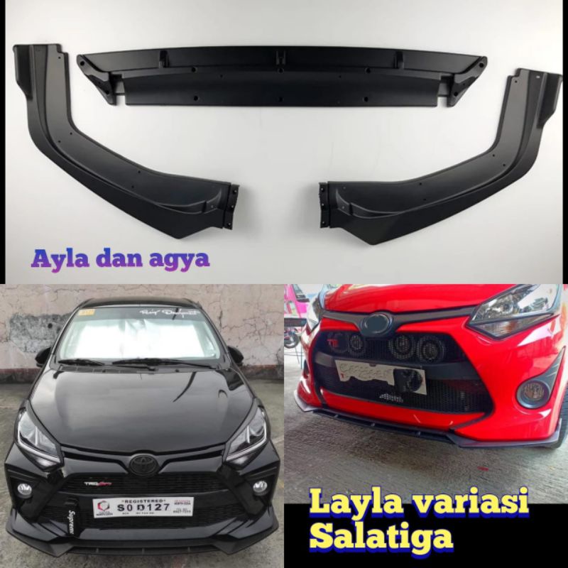 lips bumper agya dan ayla