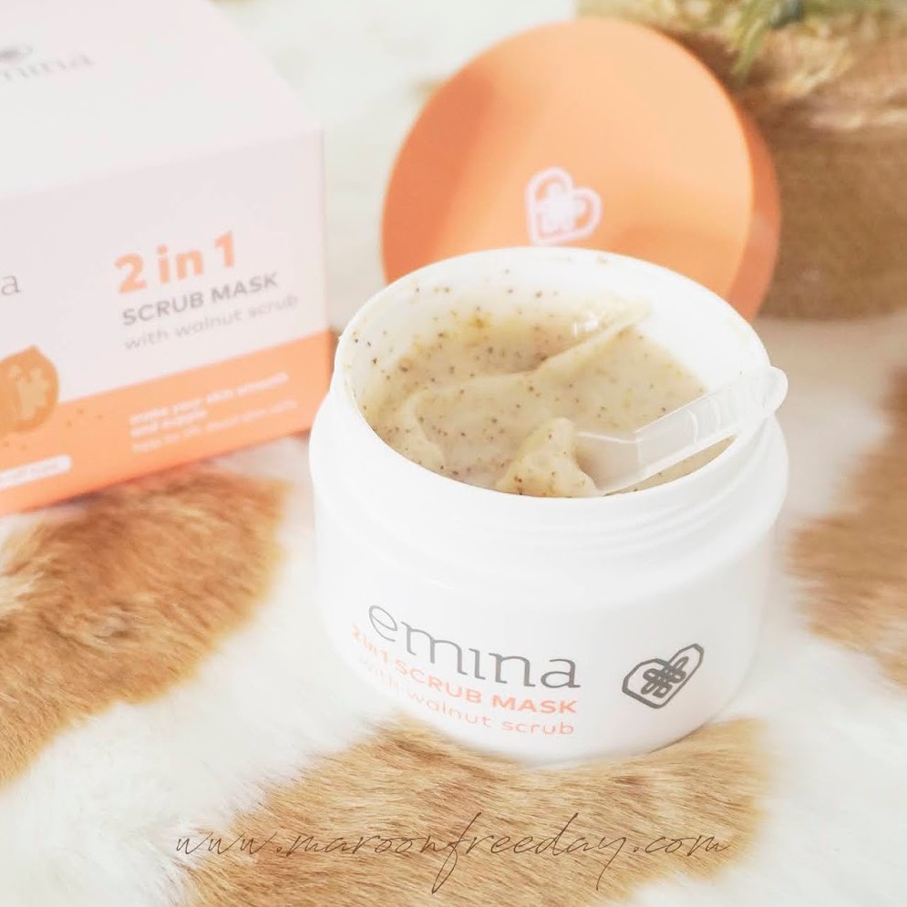 EMINA 2 IN 1 SCRUB MASK 50ml