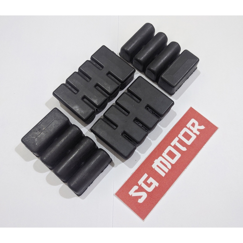 KARET GANJALAN BLOK 125Z. KARET PEREDAM BLOCK YAMAHA 125ZR