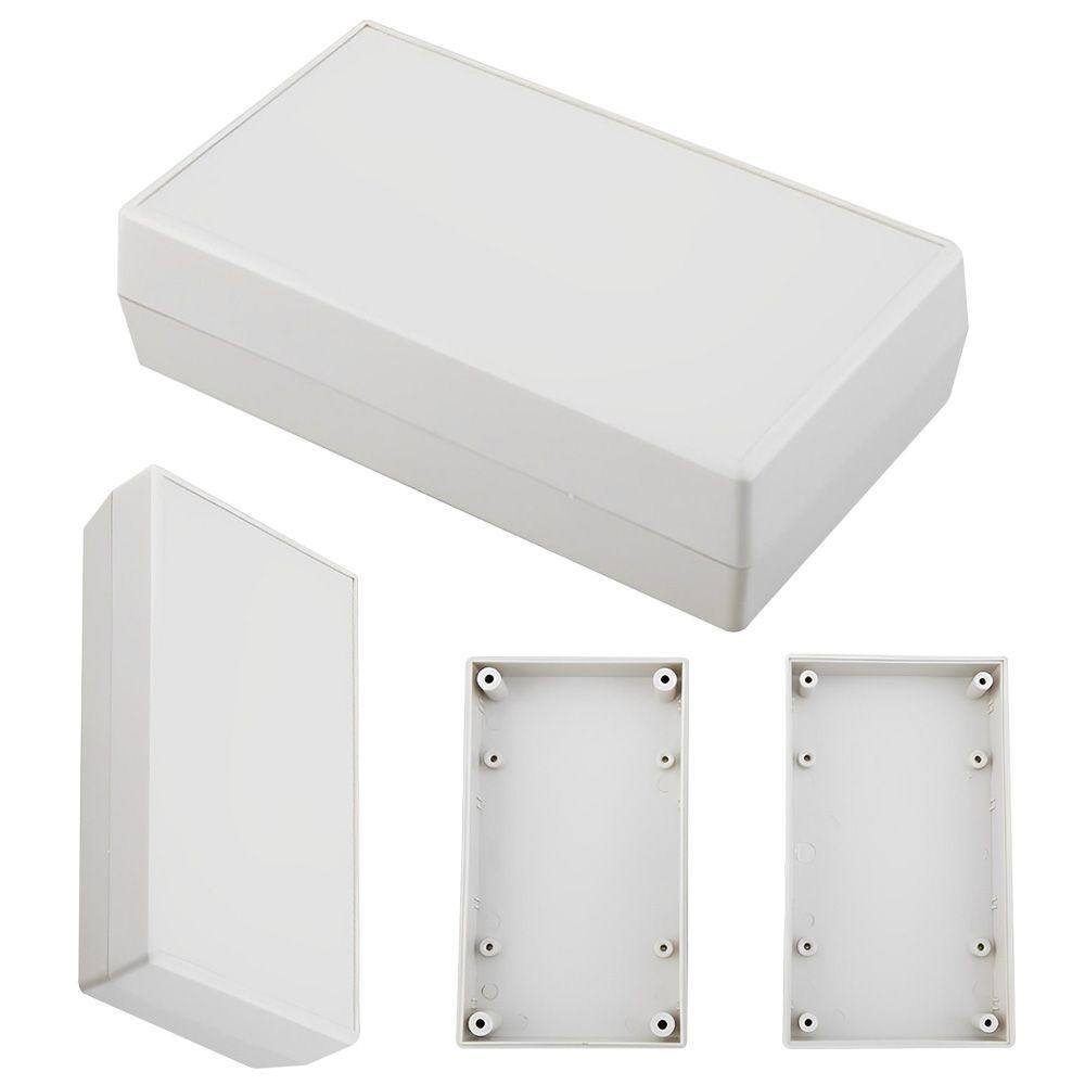 Solighter Kotak Modul Instrumen Elektronik DIY Bahan Plastik ABS Ukuran 140x80 X 40mm